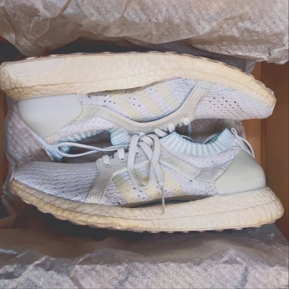 Adidas Parley Ultra boost uncaged running shoe size 8.5